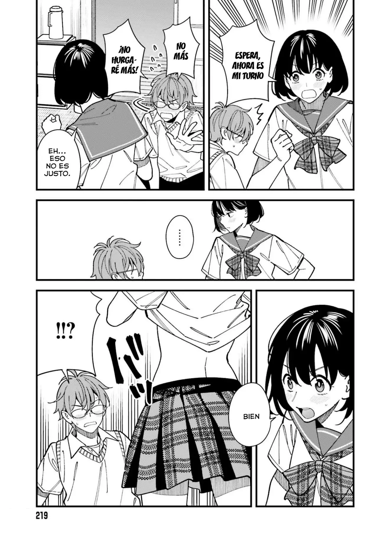 Are physical relationships posible between childhood friends of high school students? Capitulo 6 página 18