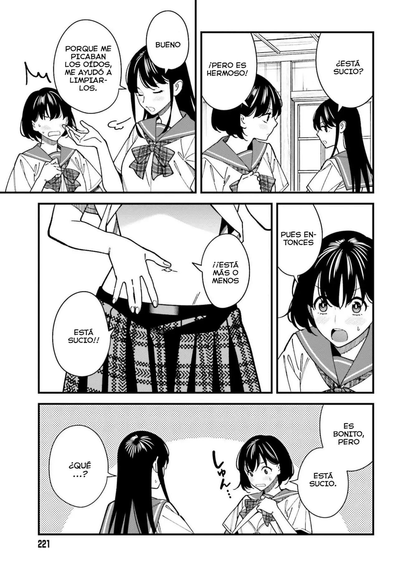 Are physical relationships posible between childhood friends of high school students? Capitulo 6 página 20