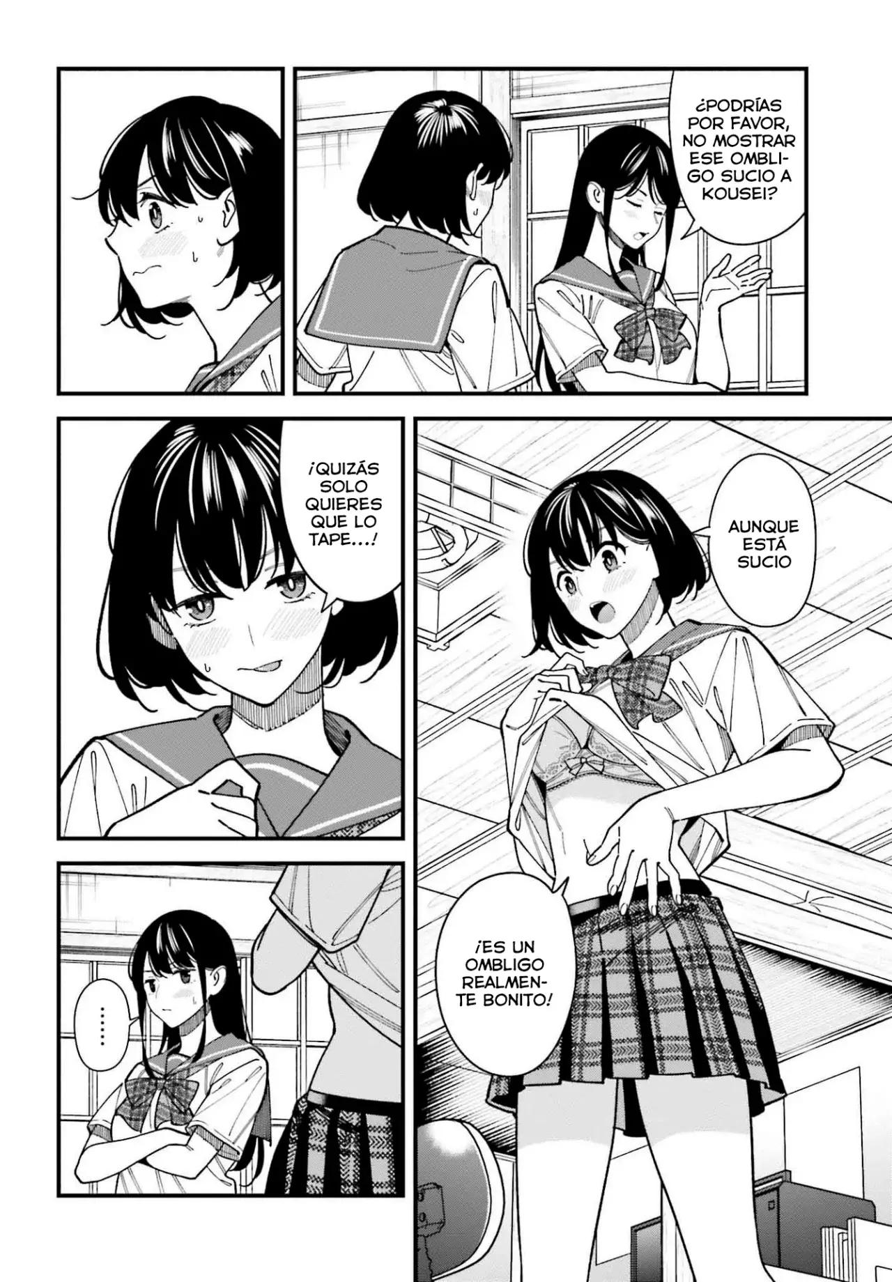 Are physical relationships posible between childhood friends of high school students? Capitulo 6 página 21
