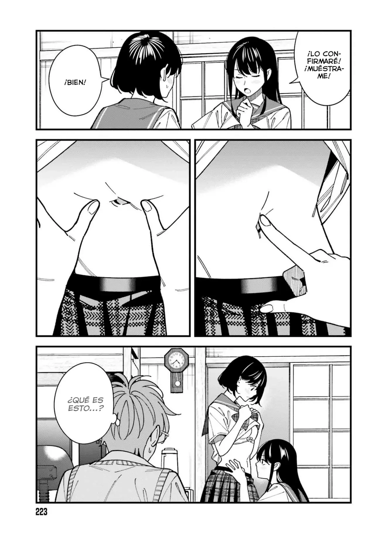 Are physical relationships posible between childhood friends of high school students? Capitulo 6 página 22