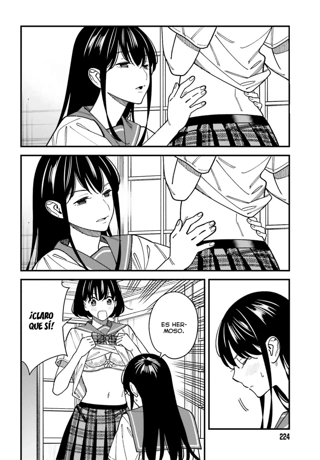 Are physical relationships posible between childhood friends of high school students? Capitulo 6 página 23