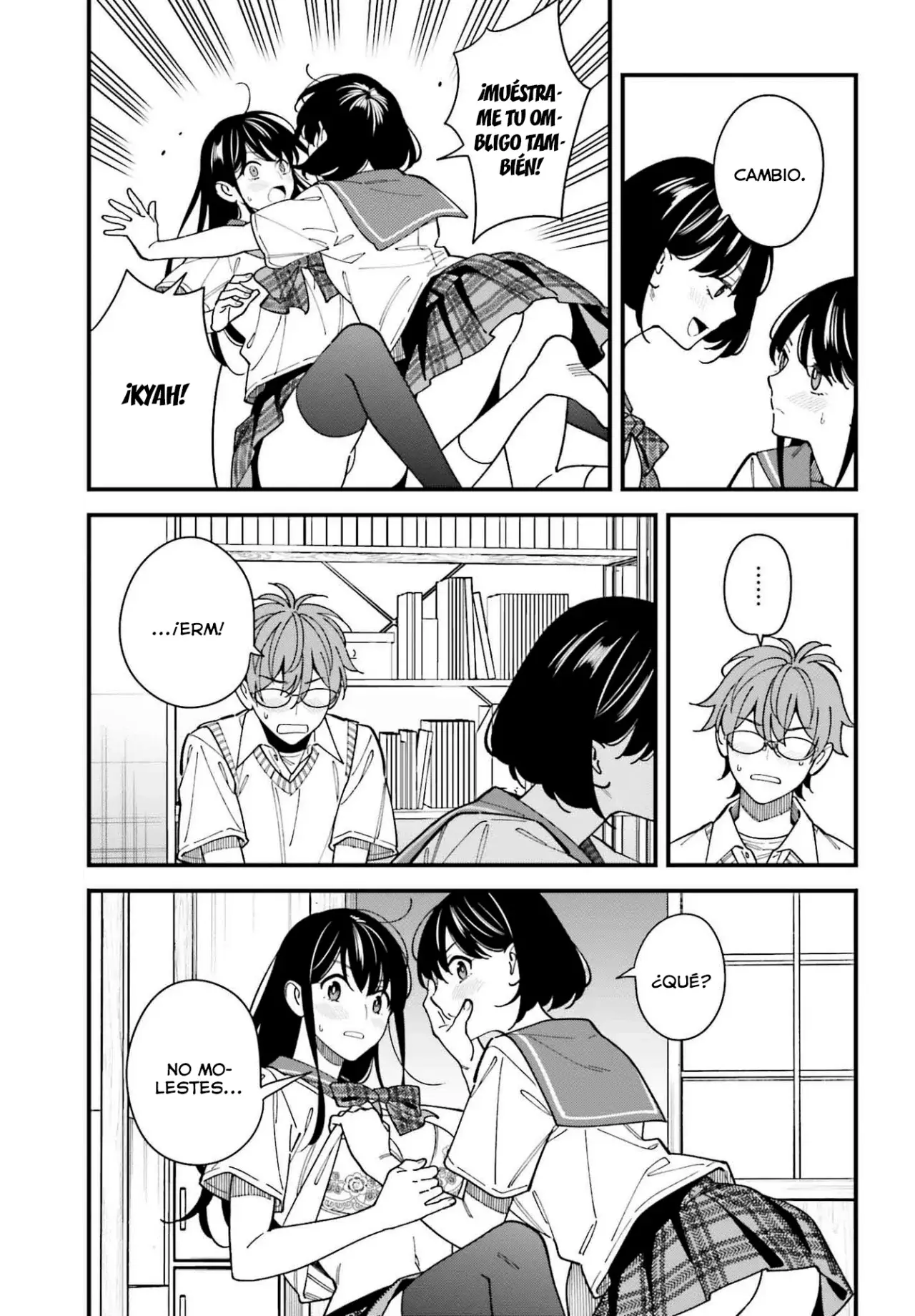 Are physical relationships posible between childhood friends of high school students? Capitulo 6 página 24
