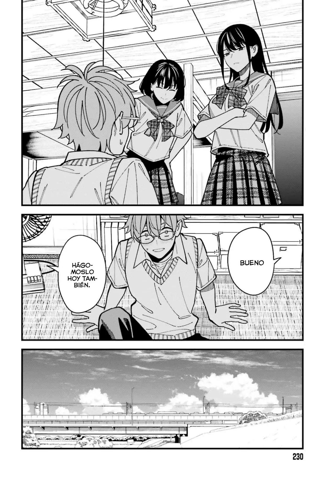 Are physical relationships posible between childhood friends of high school students? Capitulo 6 página 29