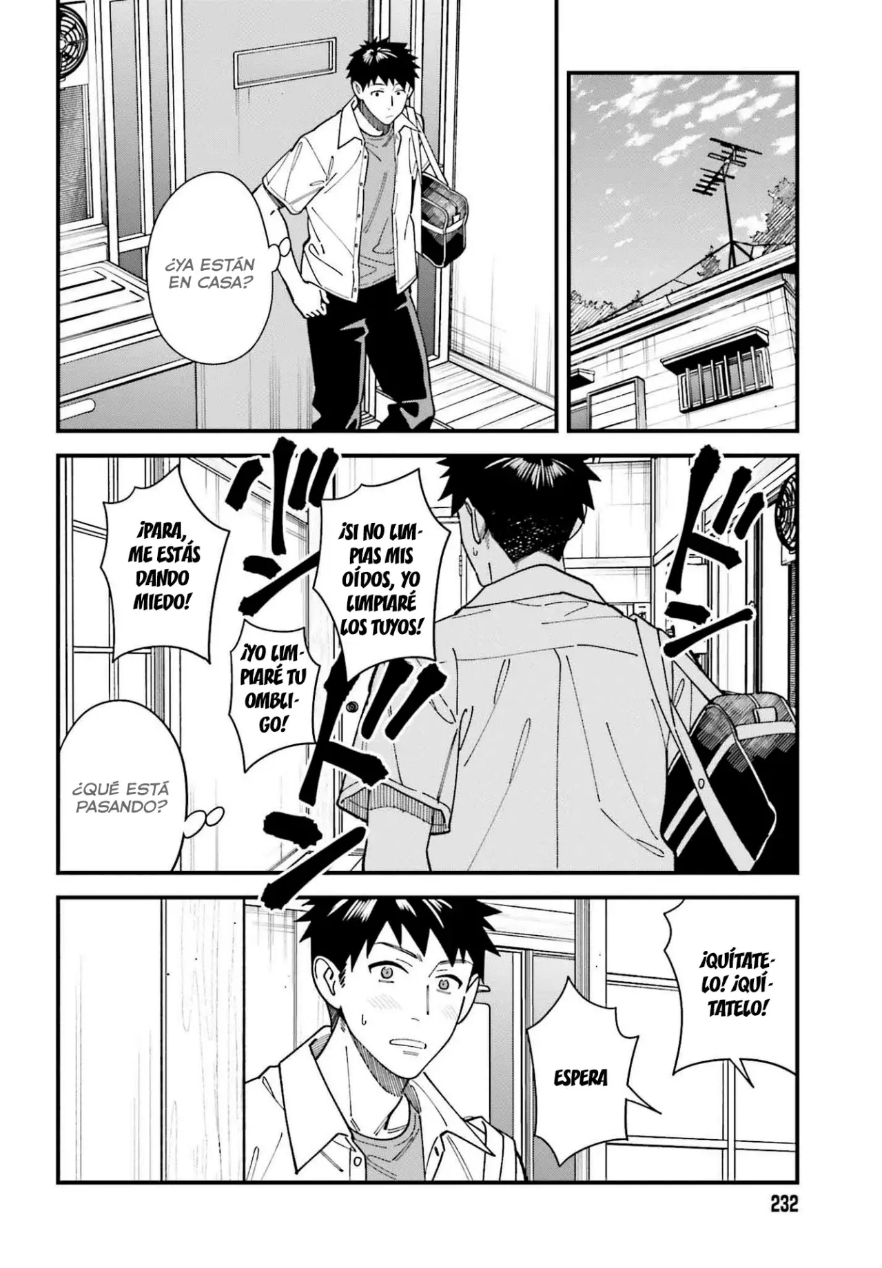 Are physical relationships posible between childhood friends of high school students? Capitulo 6 página 31