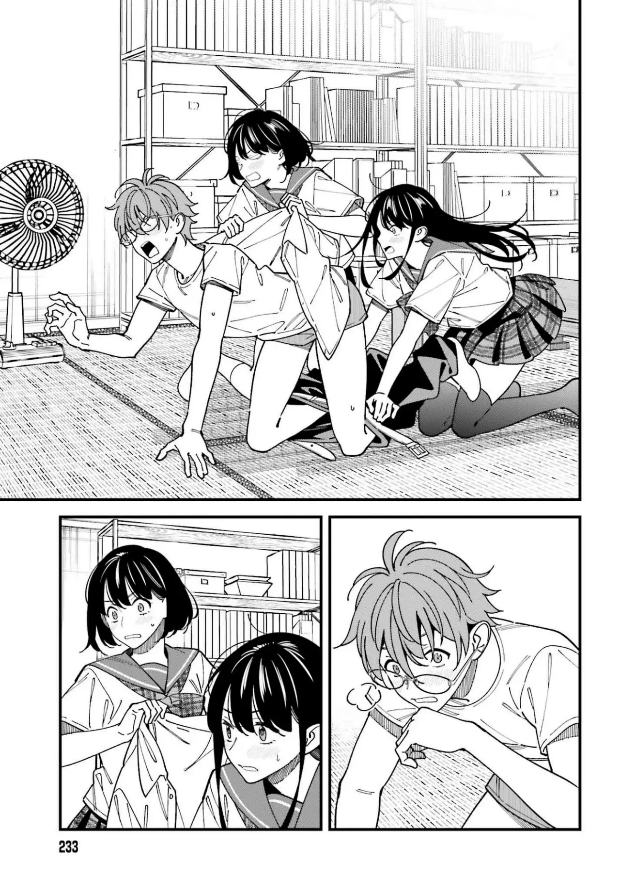 Are physical relationships posible between childhood friends of high school students? Capitulo 6 página 32