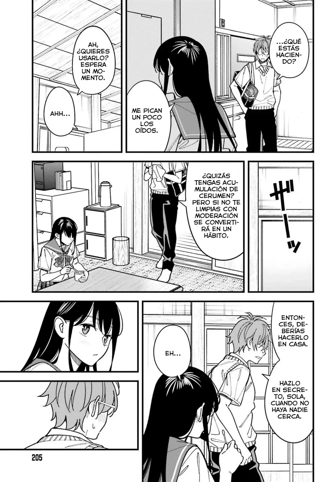 Are physical relationships posible between childhood friends of high school students? Capitulo 6 página 4