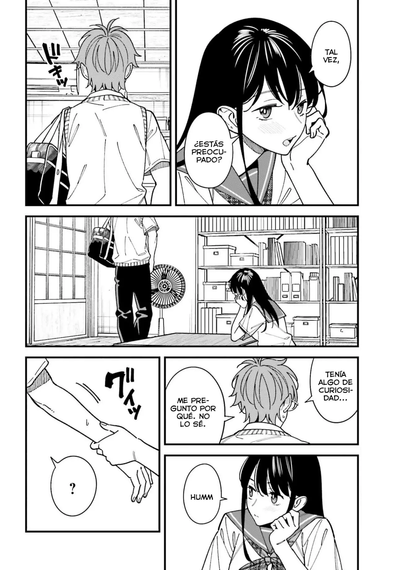 Are physical relationships posible between childhood friends of high school students? Capitulo 6 página 5