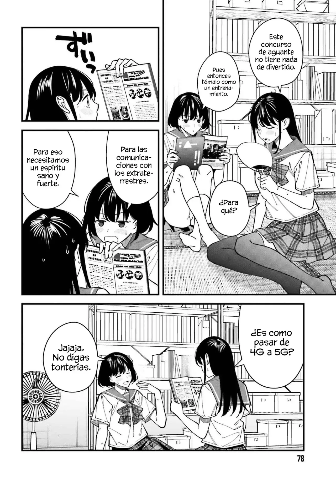 Are physical relationships posible between childhood friends of high school students? Capitulo 7 página 15