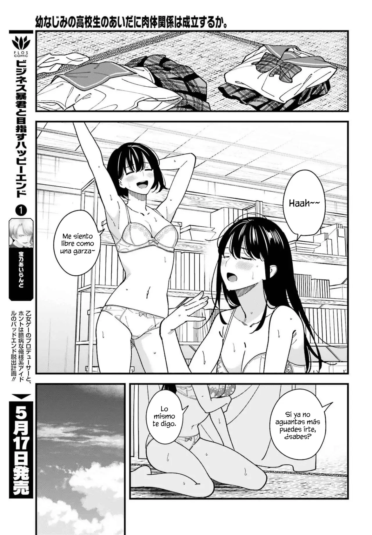 Are physical relationships posible between childhood friends of high school students? Capitulo 7 página 18