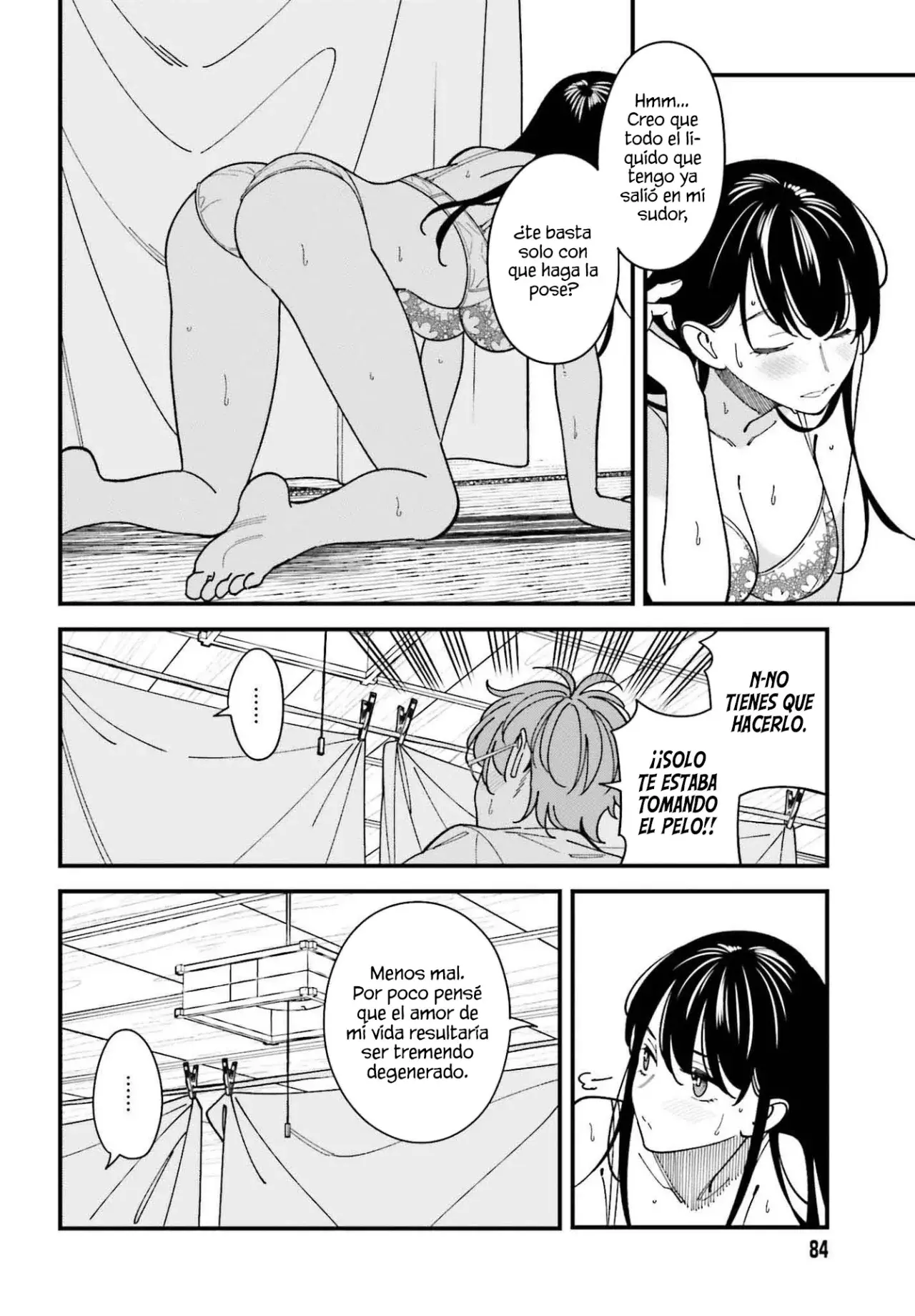 Are physical relationships posible between childhood friends of high school students? Capitulo 7 página 21