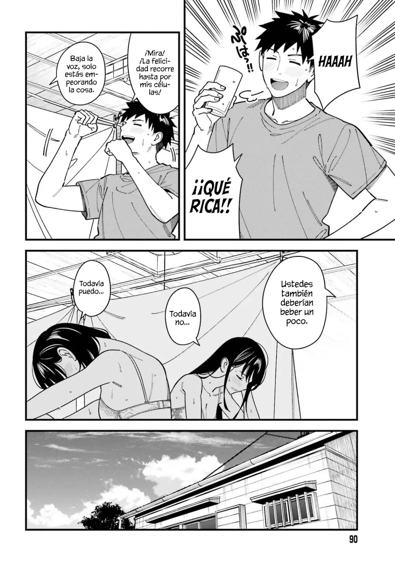 Are physical relationships posible between childhood friends of high school students? Capitulo 7 página 27