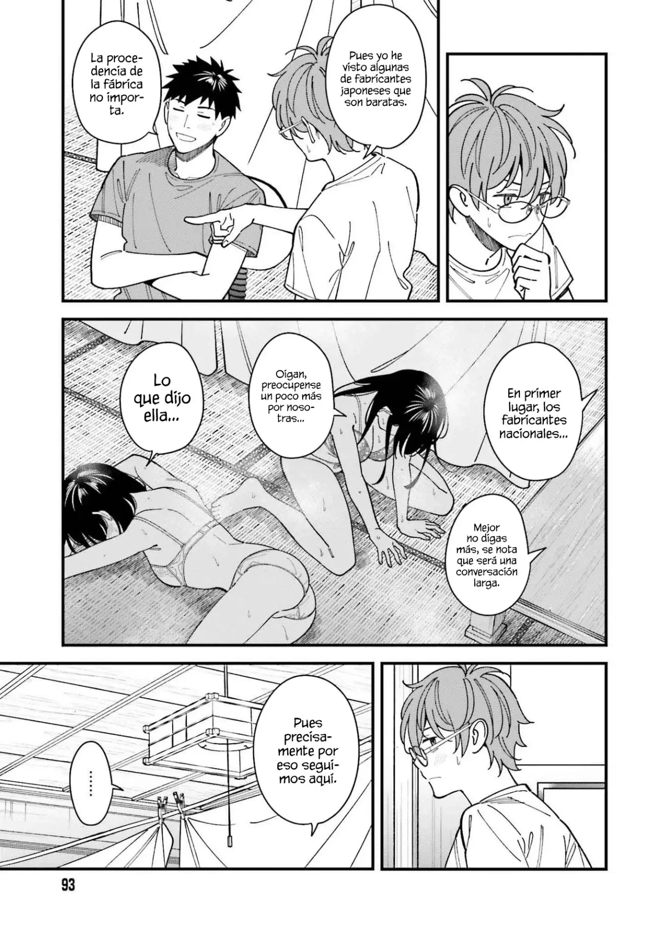 Are physical relationships posible between childhood friends of high school students? Capitulo 7 página 30