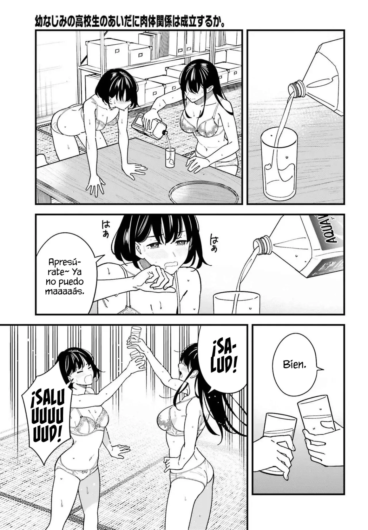 Are physical relationships posible between childhood friends of high school students? Capitulo 7 página 34