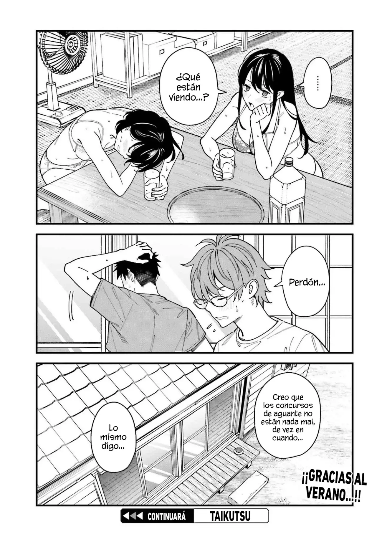 Are physical relationships posible between childhood friends of high school students? Capitulo 7 página 38