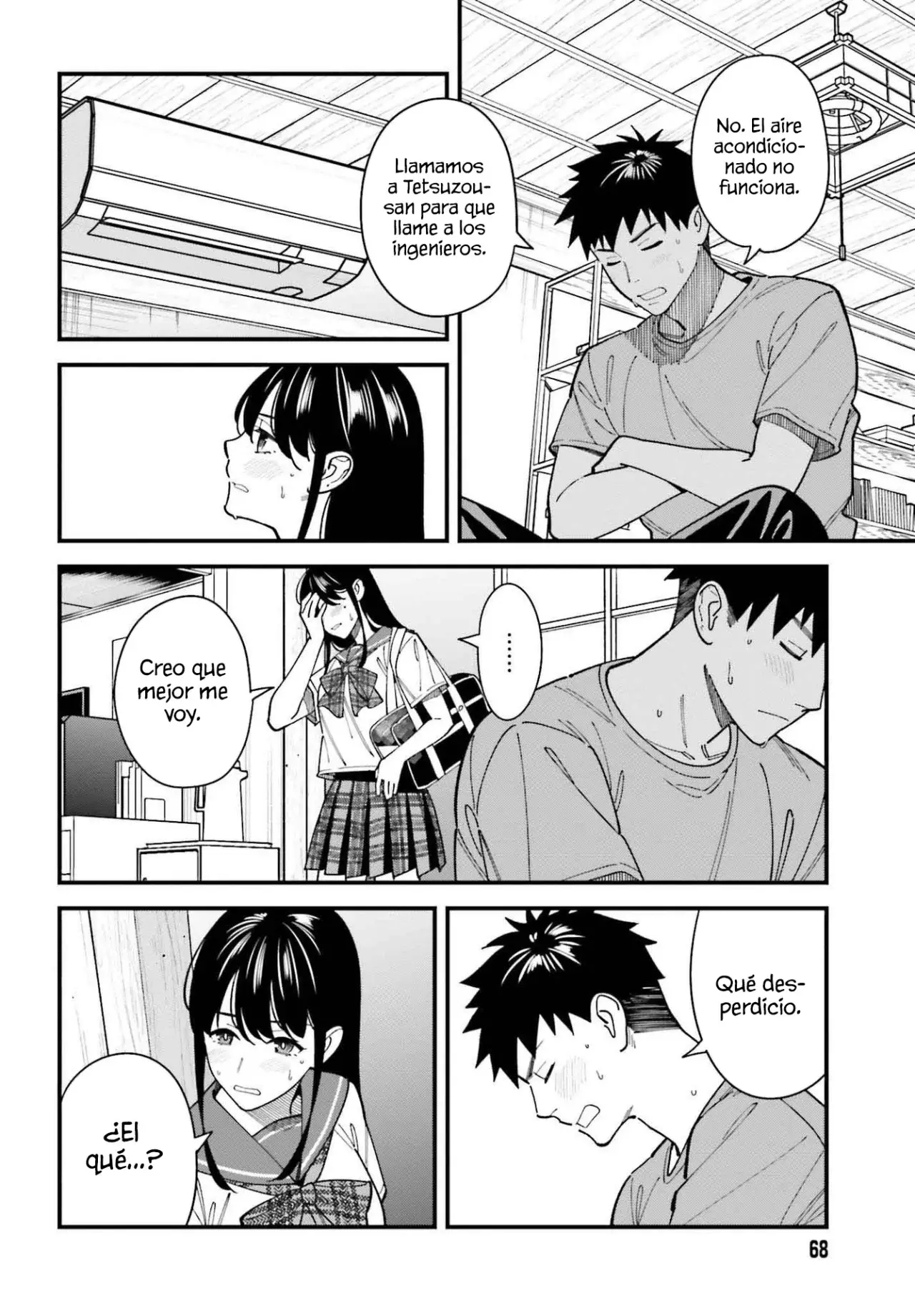 Are physical relationships posible between childhood friends of high school students? Capitulo 7 página 5