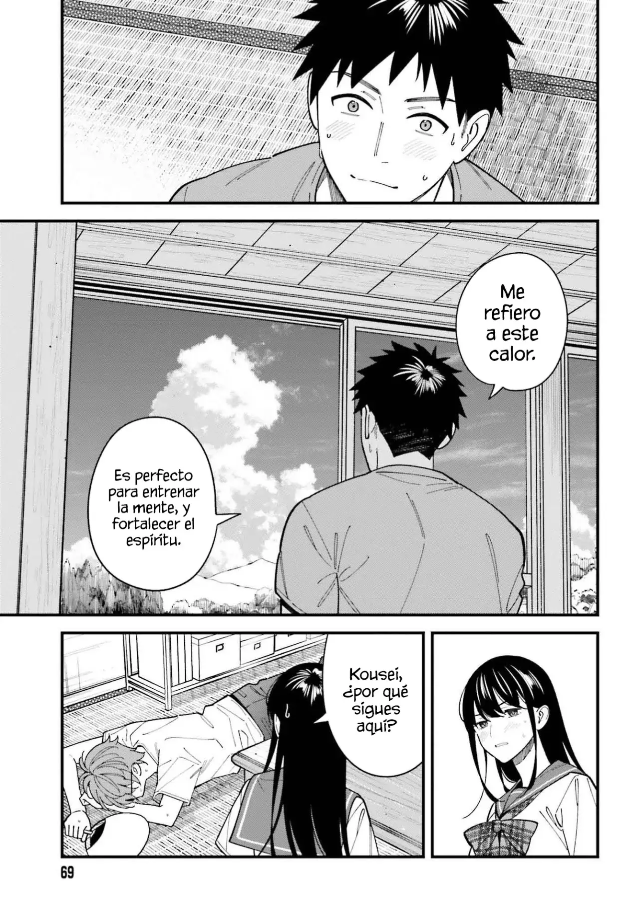 Are physical relationships posible between childhood friends of high school students? Capitulo 7 página 6