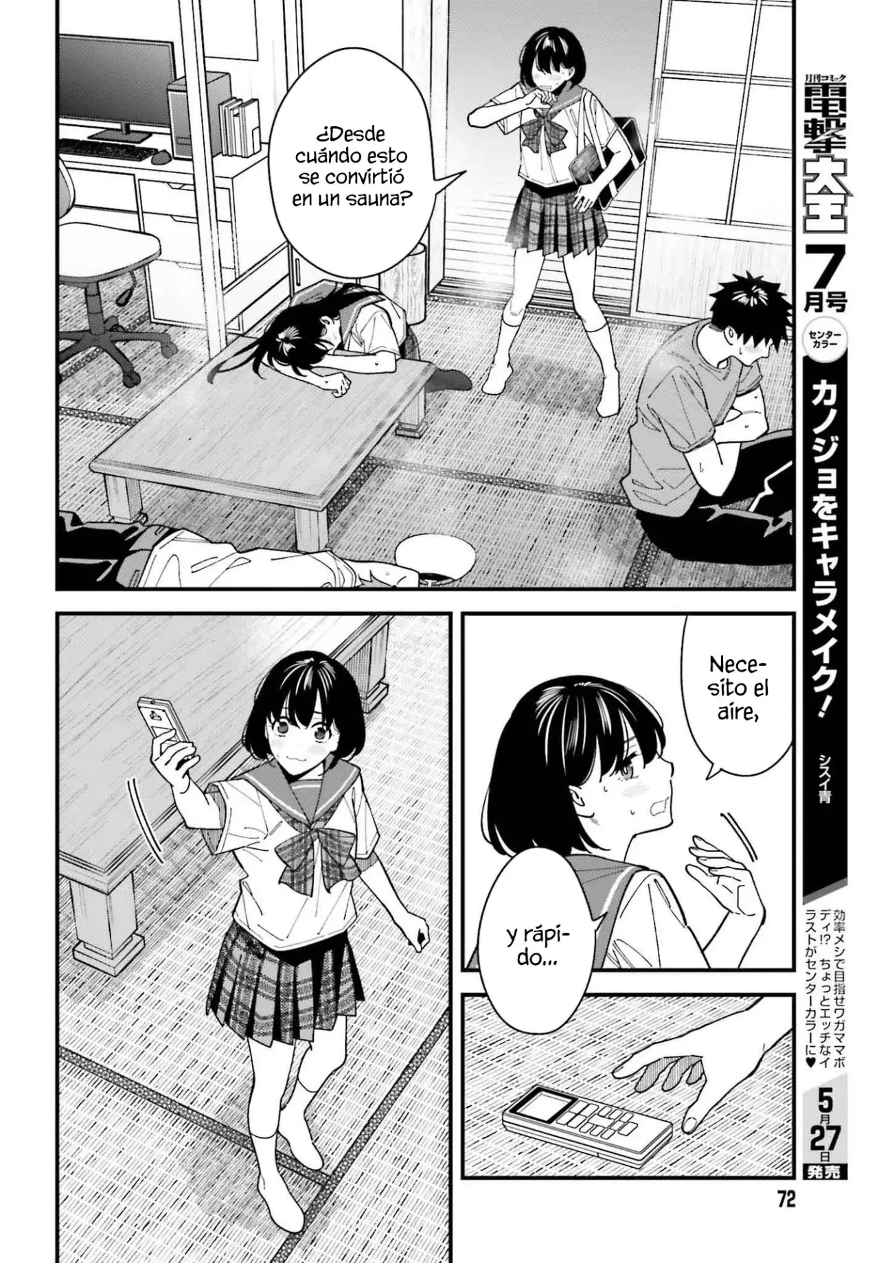 Are physical relationships posible between childhood friends of high school students? Capitulo 7 página 9