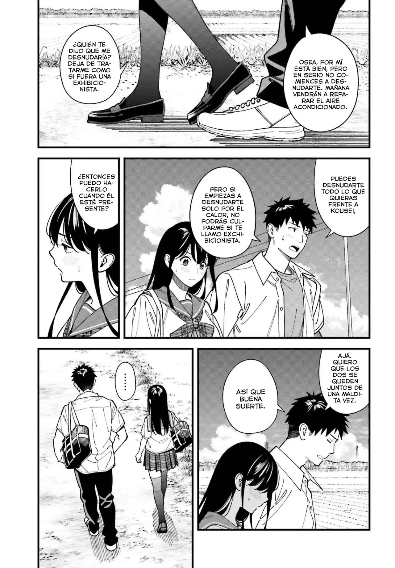 Are physical relationships posible between childhood friends of high school students? Capitulo 8 página 12