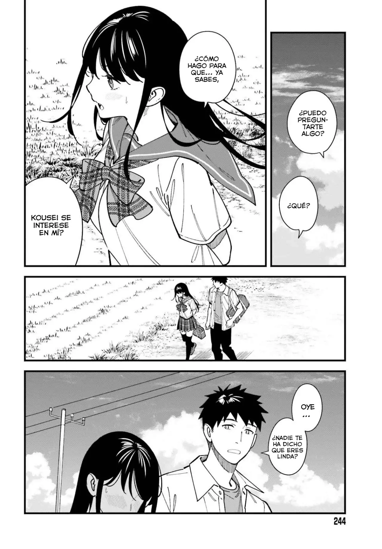 Are physical relationships posible between childhood friends of high school students? Capitulo 8 página 13