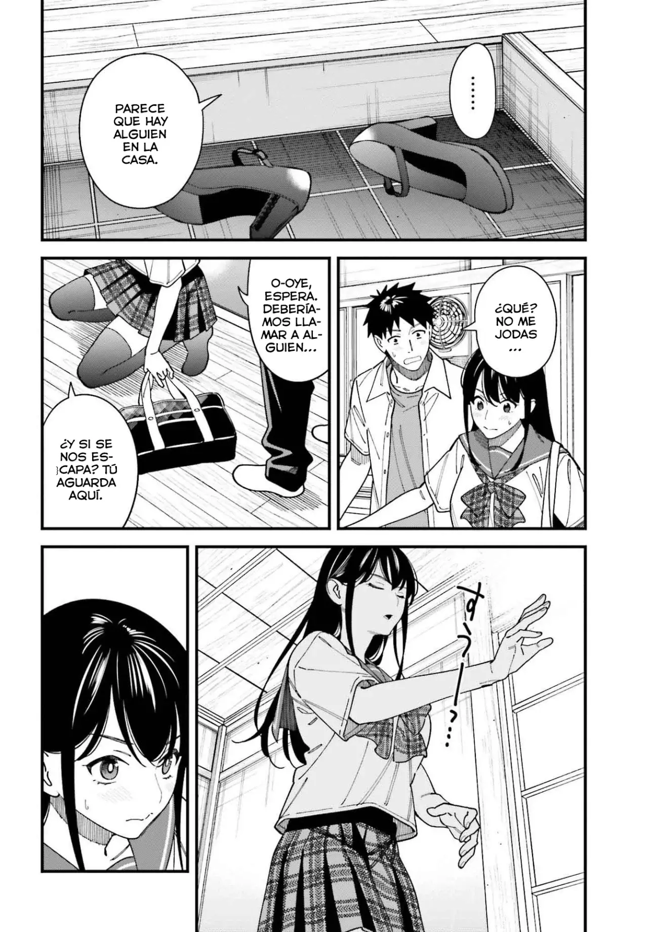 Are physical relationships posible between childhood friends of high school students? Capitulo 8 página 15