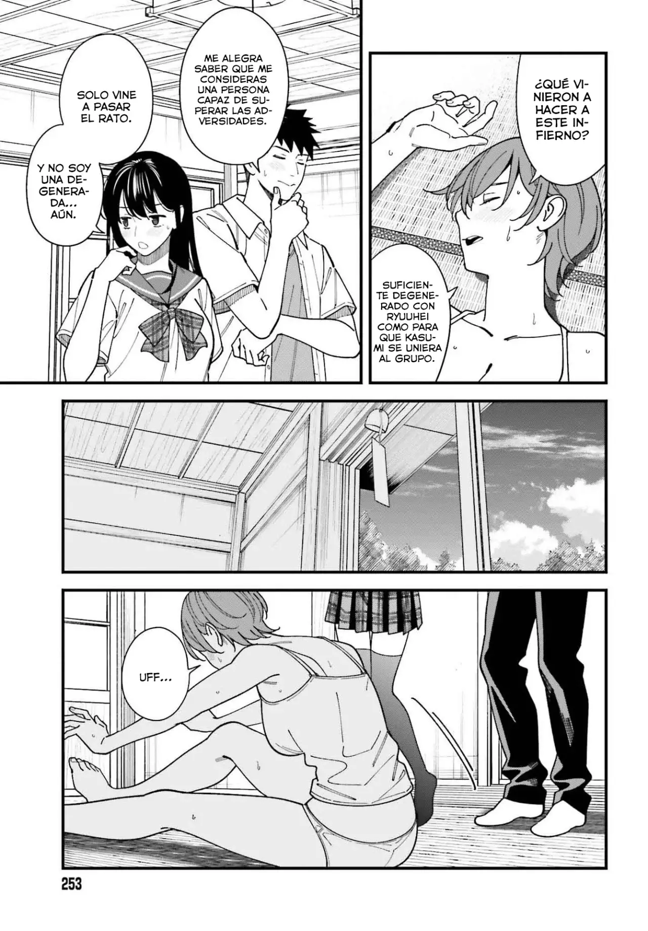 Are physical relationships posible between childhood friends of high school students? Capitulo 8 página 22