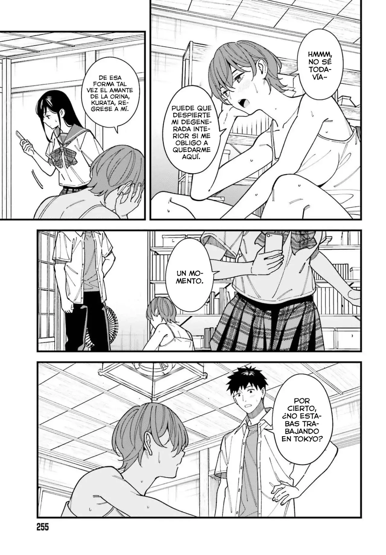 Are physical relationships posible between childhood friends of high school students? Capitulo 8 página 24