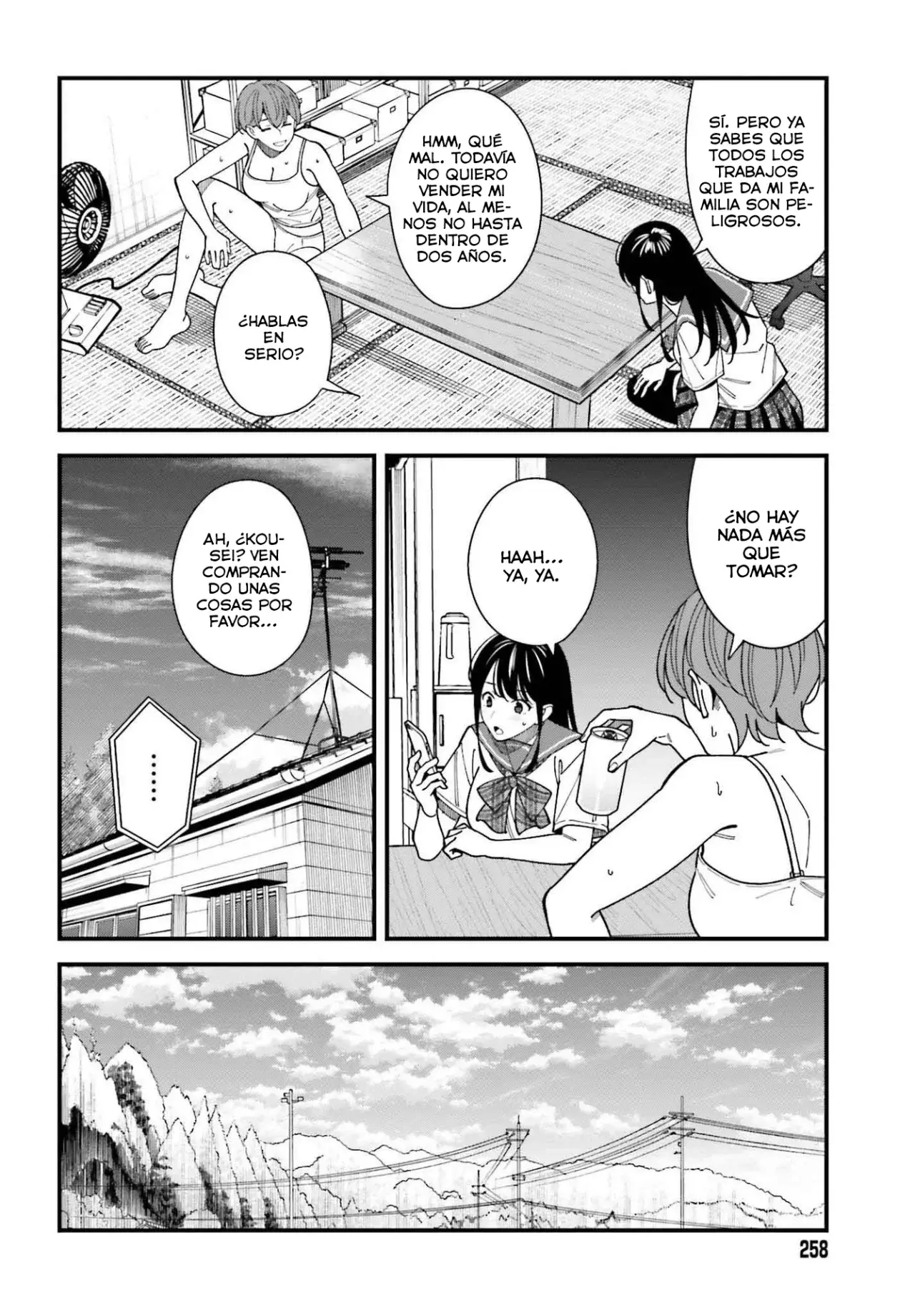 Are physical relationships posible between childhood friends of high school students? Capitulo 8 página 27