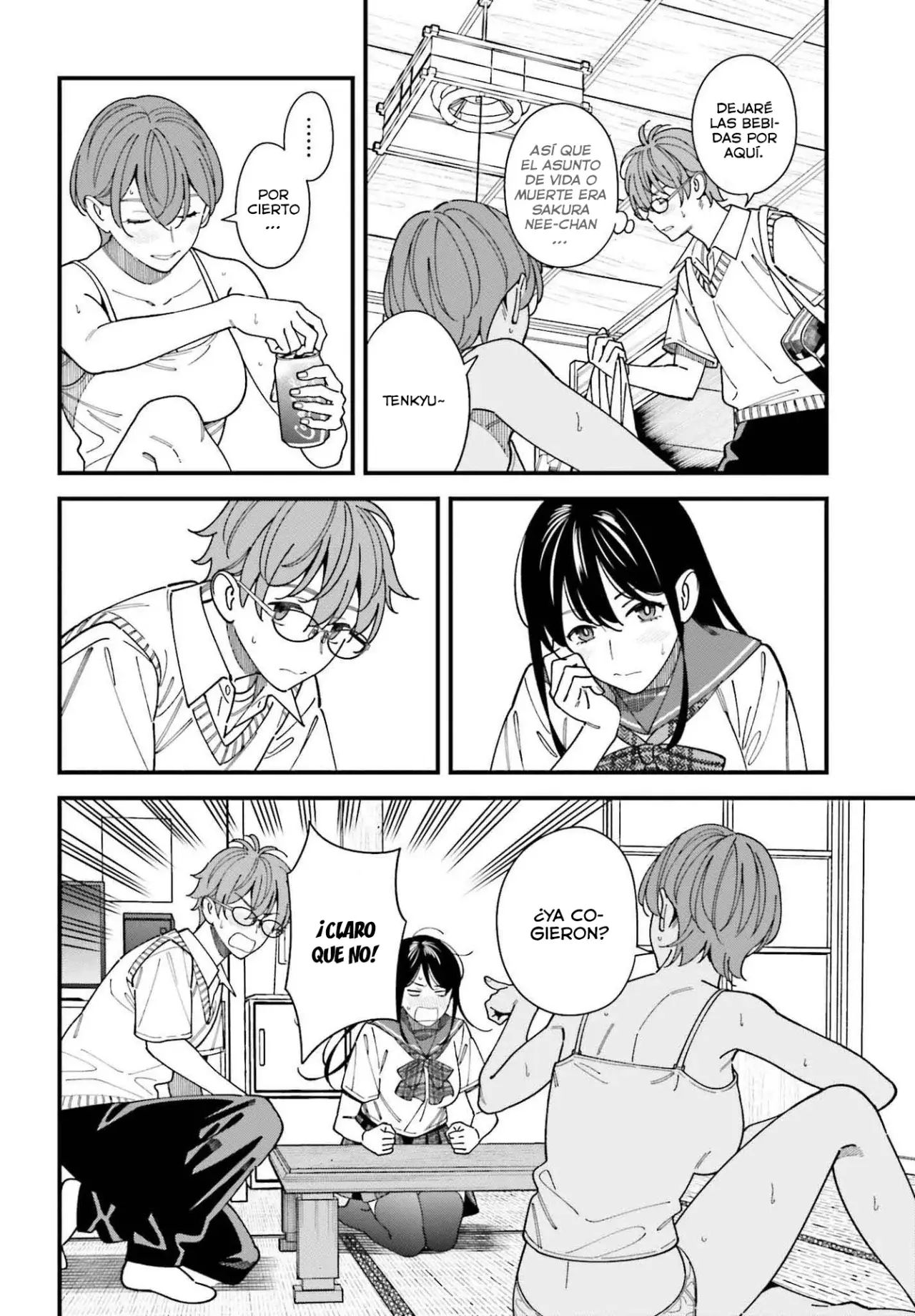 Are physical relationships posible between childhood friends of high school students? Capitulo 8 página 29