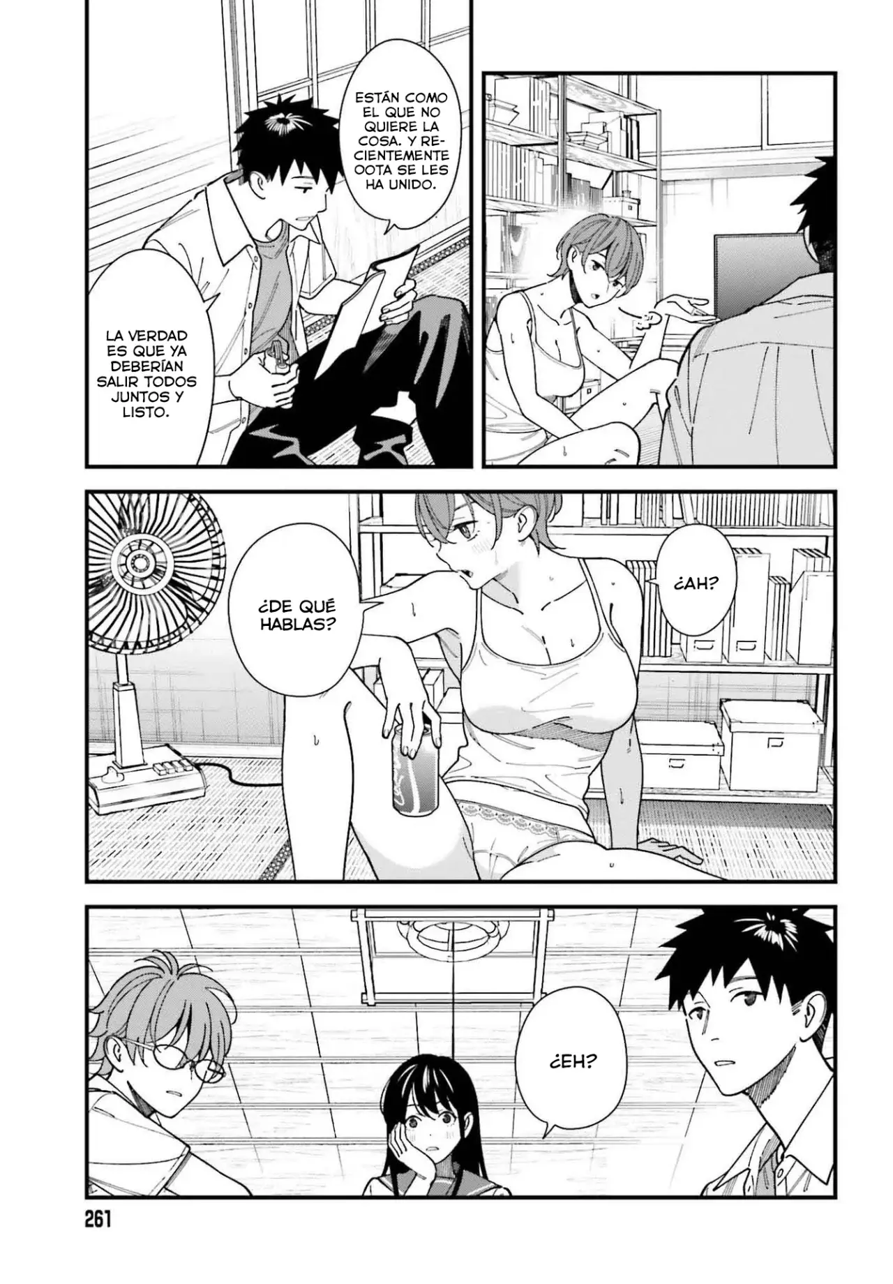 Are physical relationships posible between childhood friends of high school students? Capitulo 8 página 30