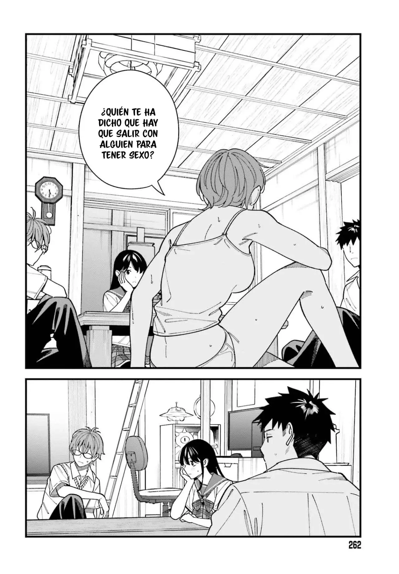 Are physical relationships posible between childhood friends of high school students? Capitulo 8 página 31