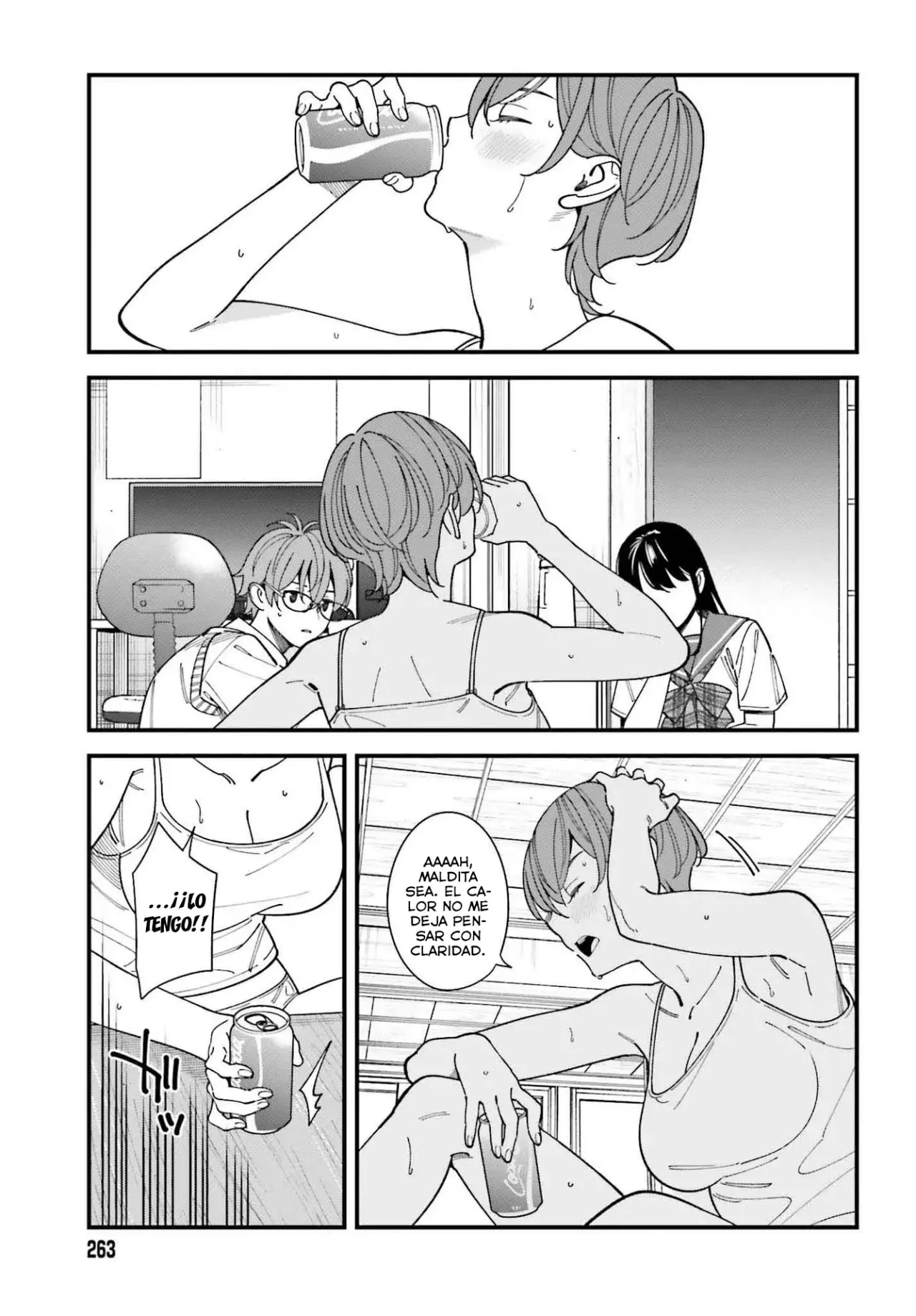 Are physical relationships posible between childhood friends of high school students? Capitulo 8 página 32