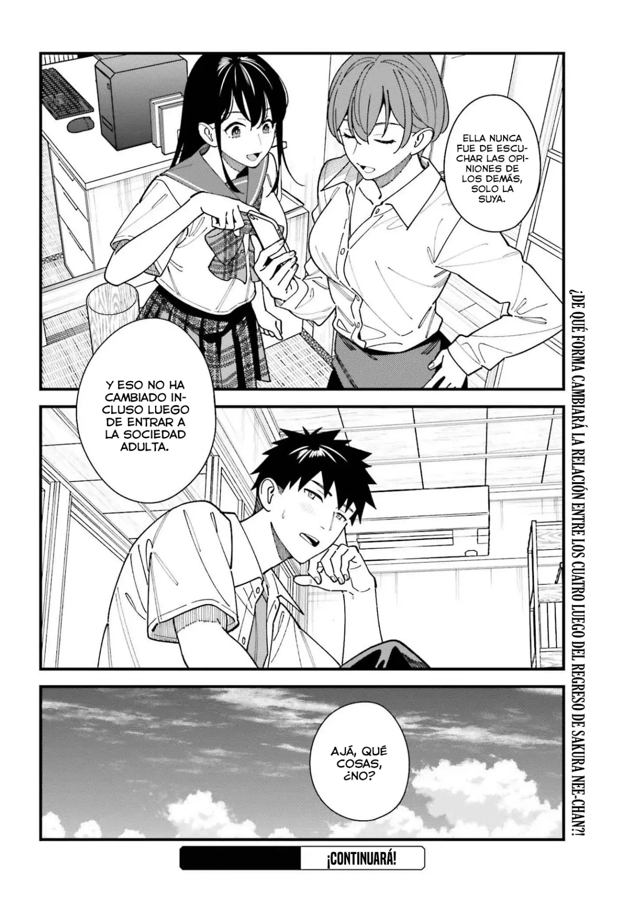 Are physical relationships posible between childhood friends of high school students? Capitulo 8 página 37