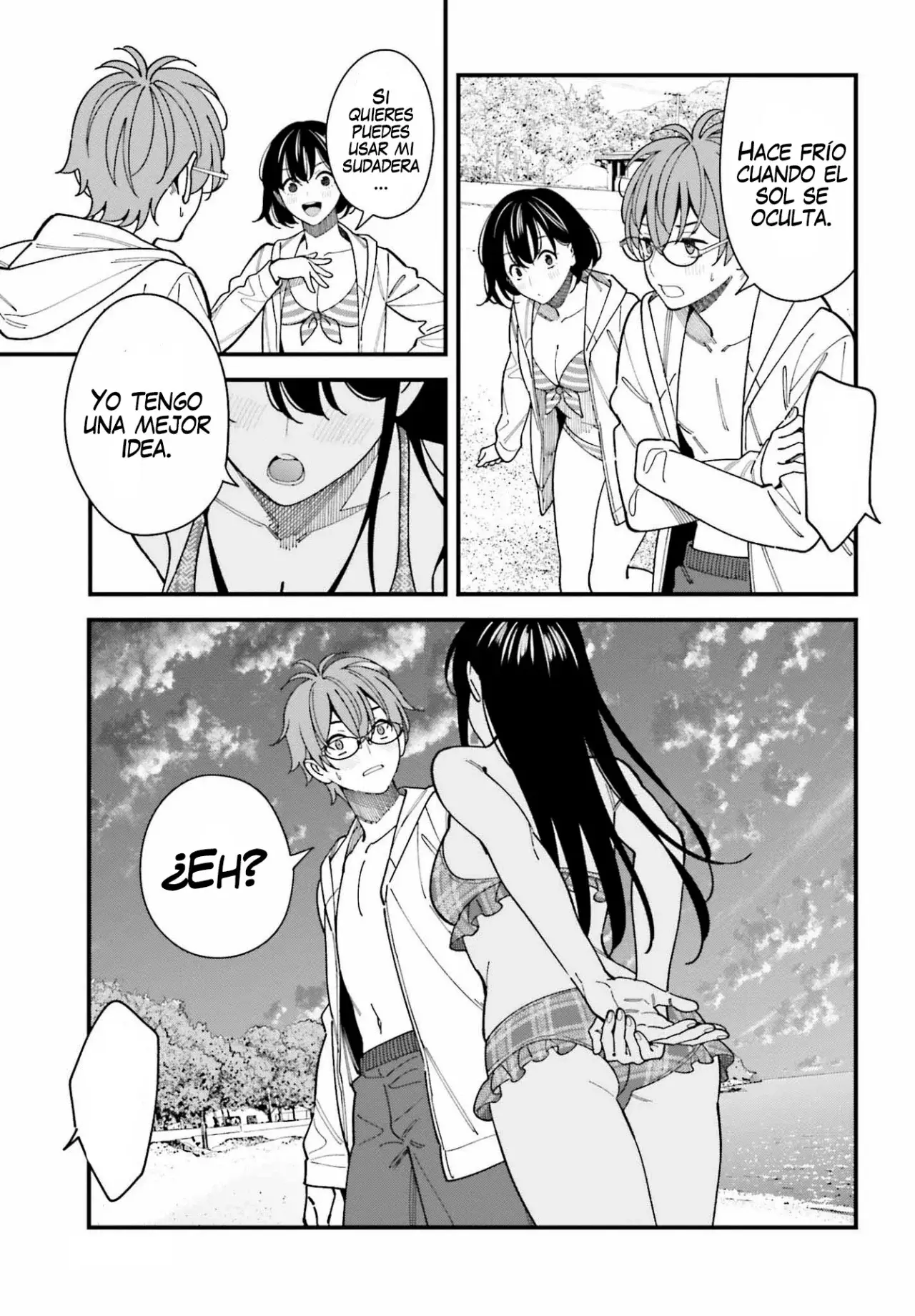 Are physical relationships posible between childhood friends of high school students? Capitulo 9 página 12