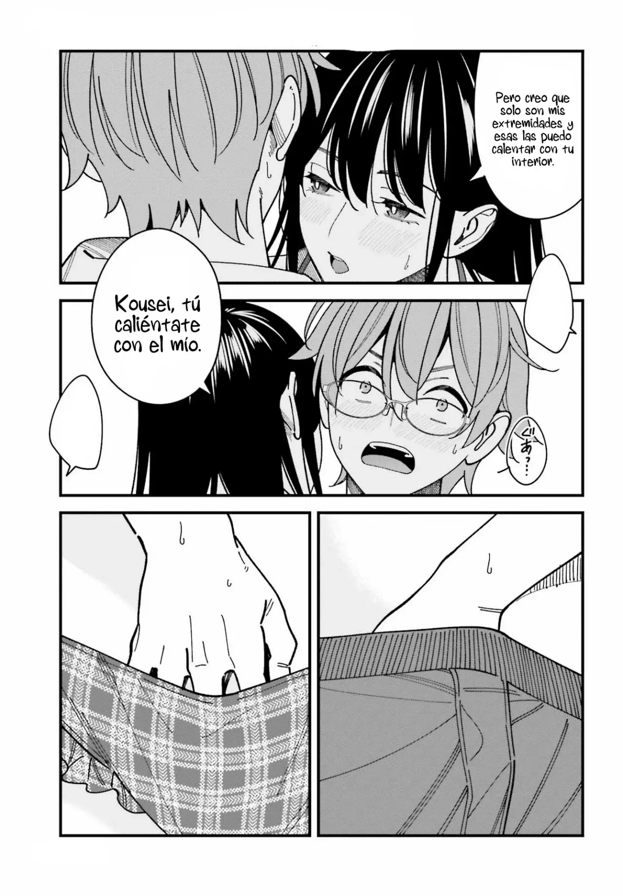 Are physical relationships posible between childhood friends of high school students? Capitulo 9 página 16