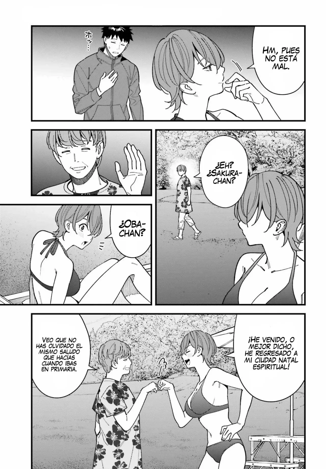 Are physical relationships posible between childhood friends of high school students? Capitulo 9 página 26