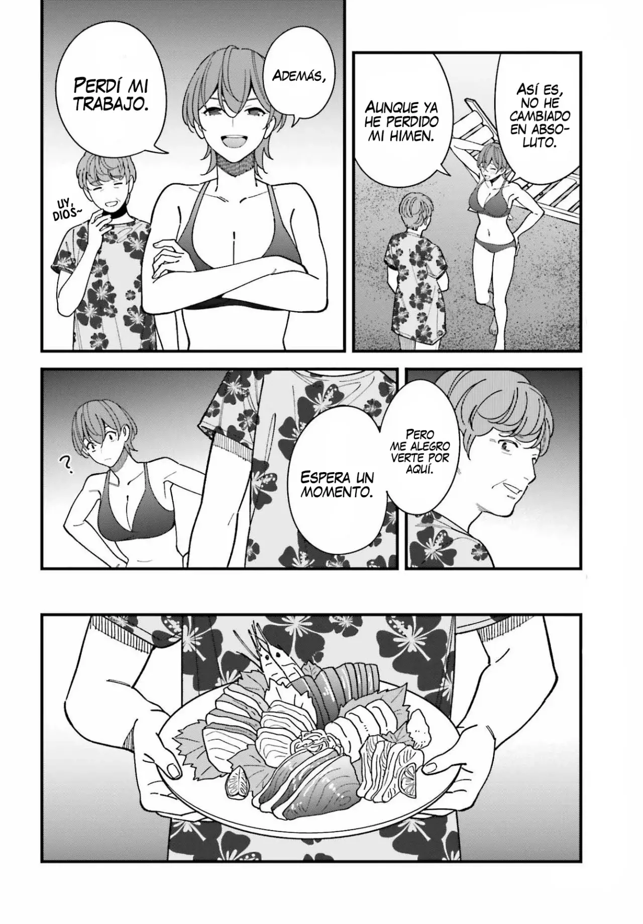 Are physical relationships posible between childhood friends of high school students? Capitulo 9 página 27