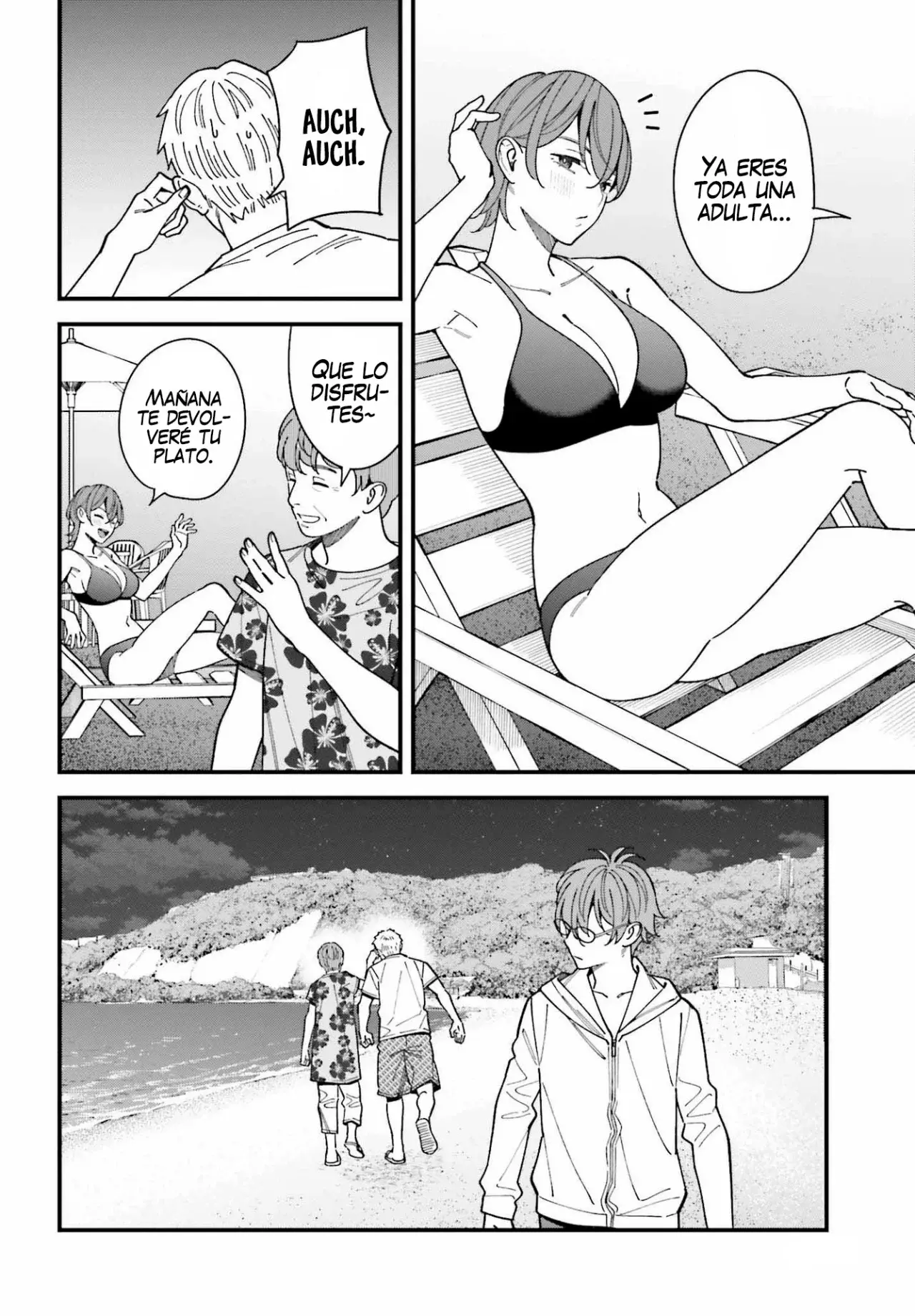 Are physical relationships posible between childhood friends of high school students? Capitulo 9 página 31