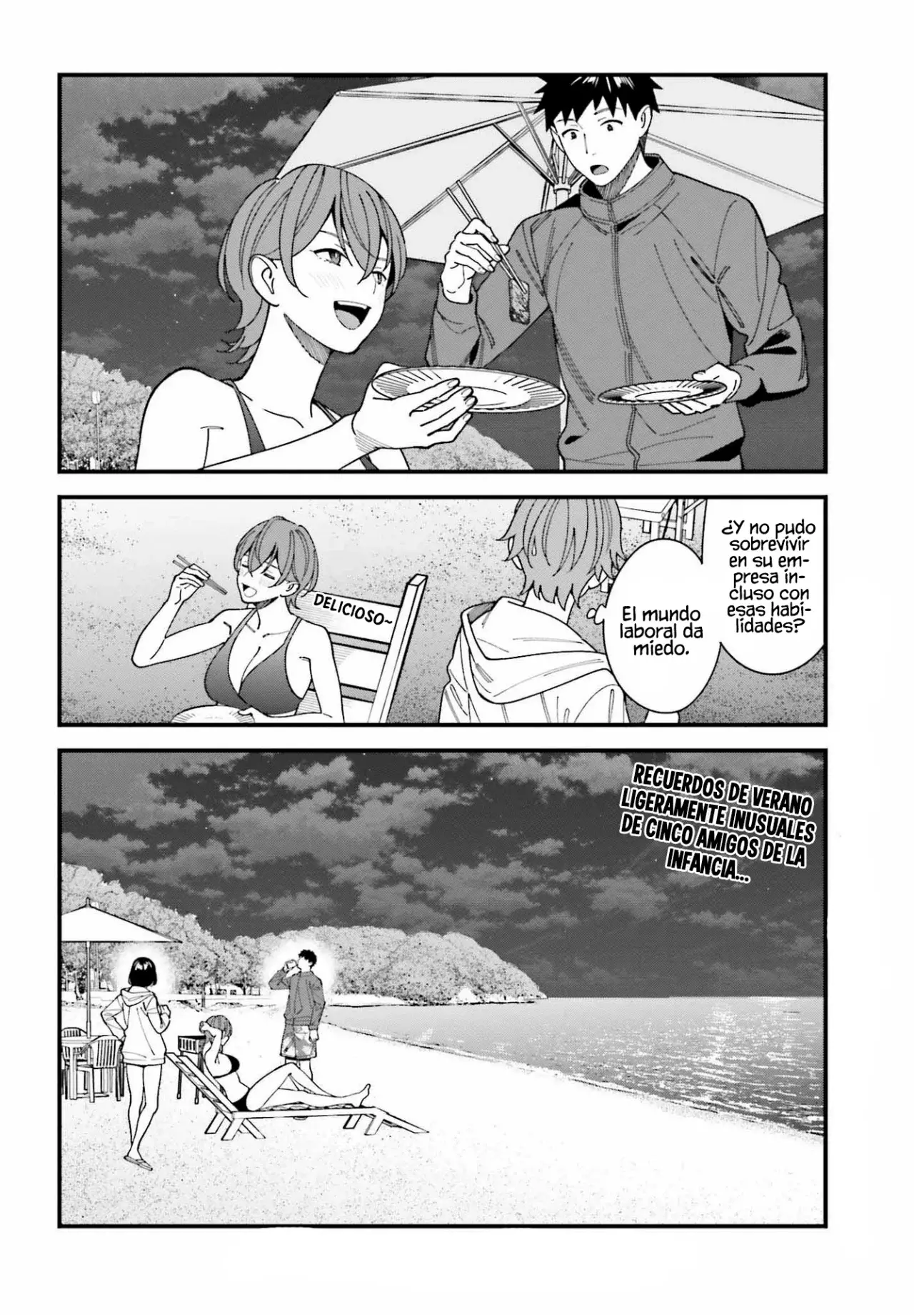 Are physical relationships posible between childhood friends of high school students? Capitulo 9 página 35