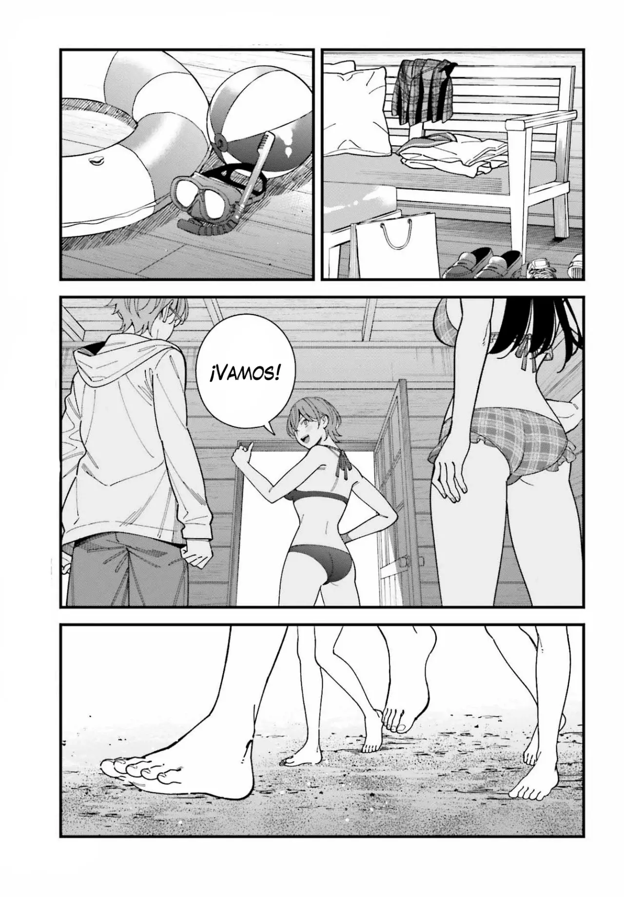 Are physical relationships posible between childhood friends of high school students? Capitulo 9 página 5