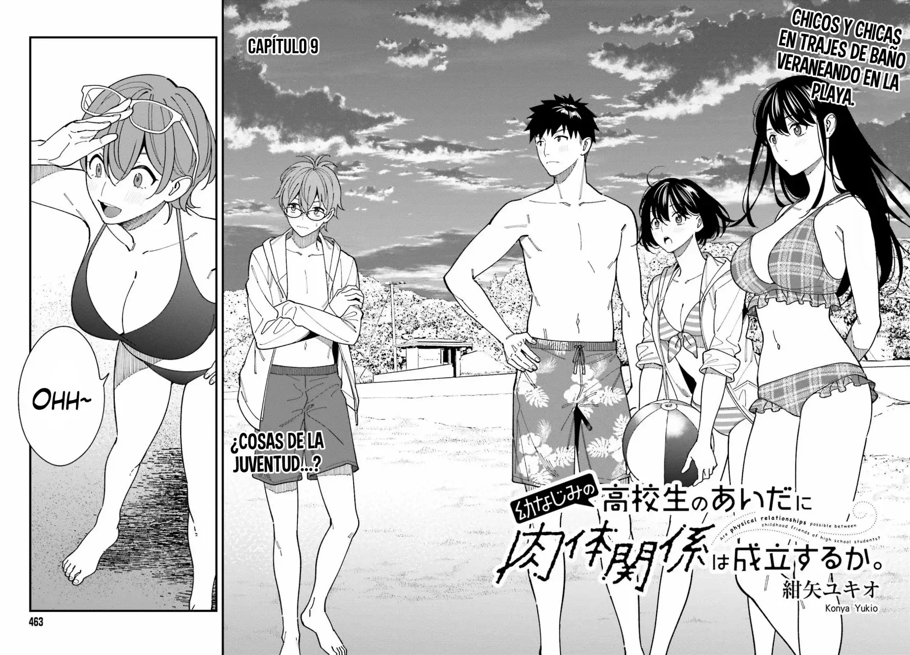 Are physical relationships posible between childhood friends of high school students? Capitulo 9 página 6