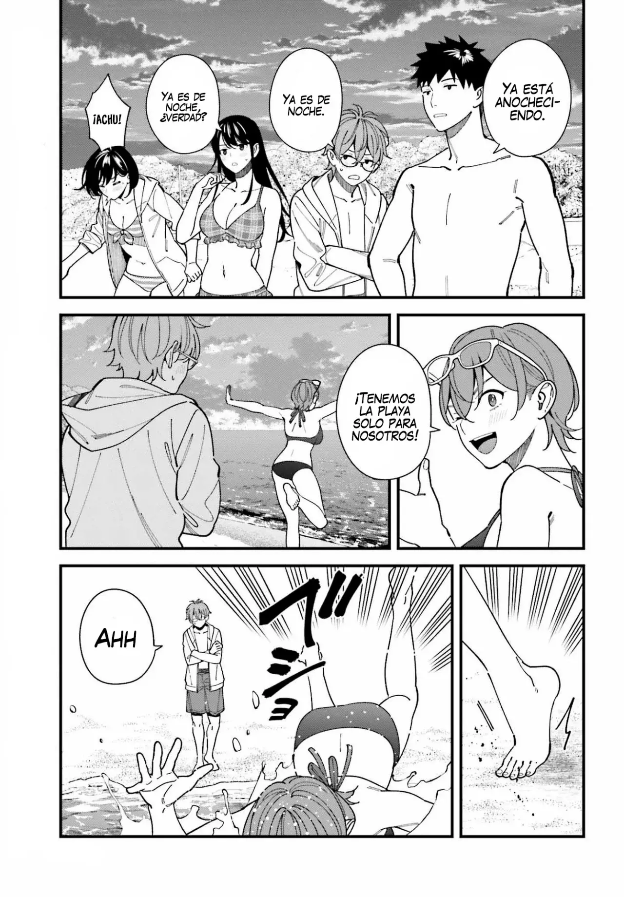 Are physical relationships posible between childhood friends of high school students? Capitulo 9 página 8