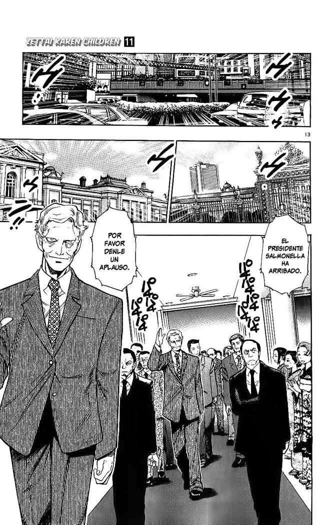 Zettai Karen Children Capitulo 100 página 14
