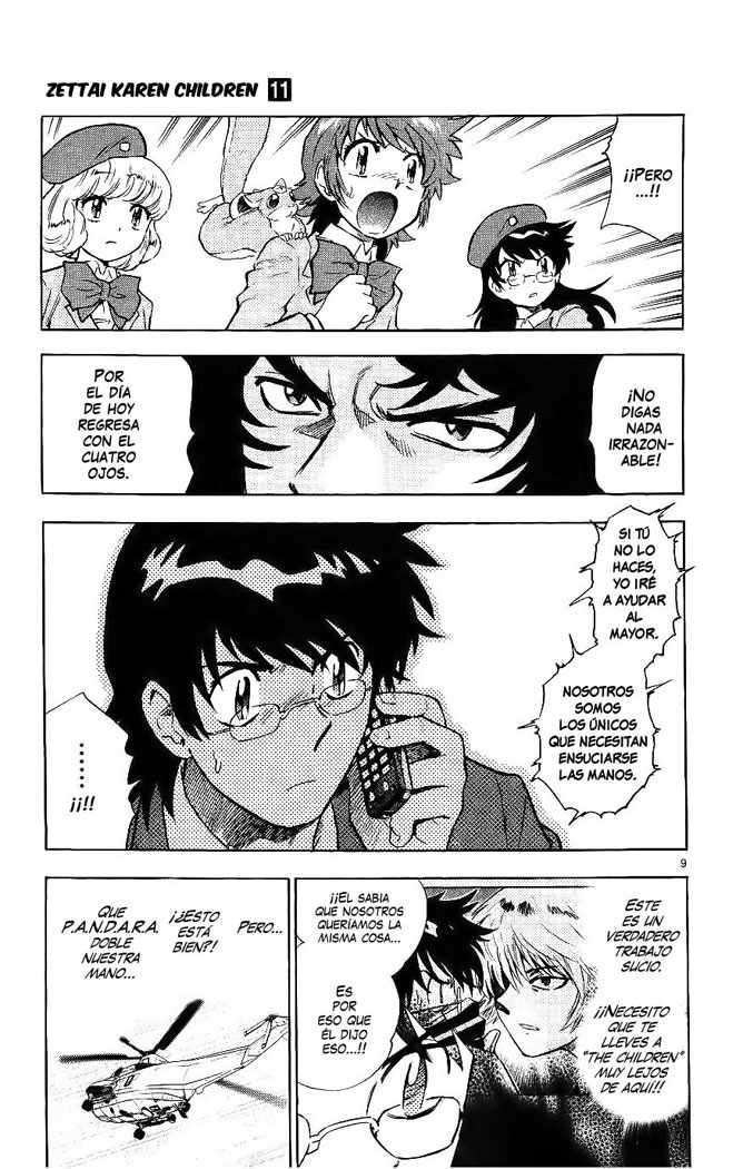 Zettai Karen Children Capitulo 102 página 10