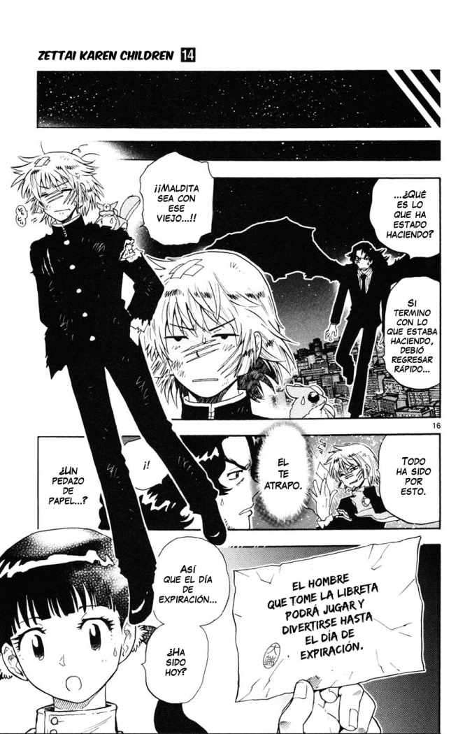 Zettai Karen Children Capitulo 128 página 17