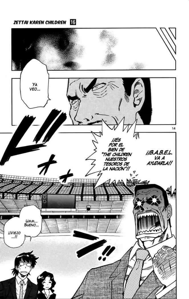Zettai Karen Children Capitulo 144 página 15
