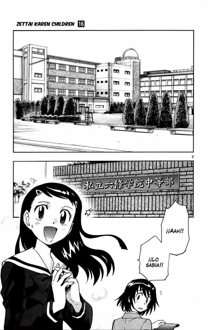 Zettai Karen Children Capitulo 144 página 3