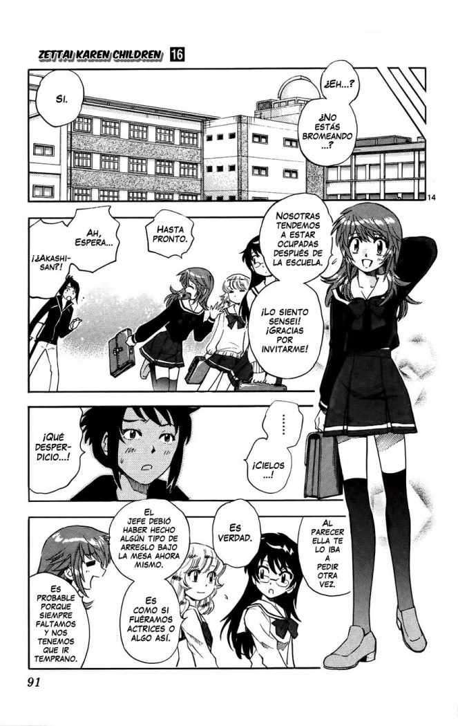 Zettai Karen Children Capitulo 146 página 15
