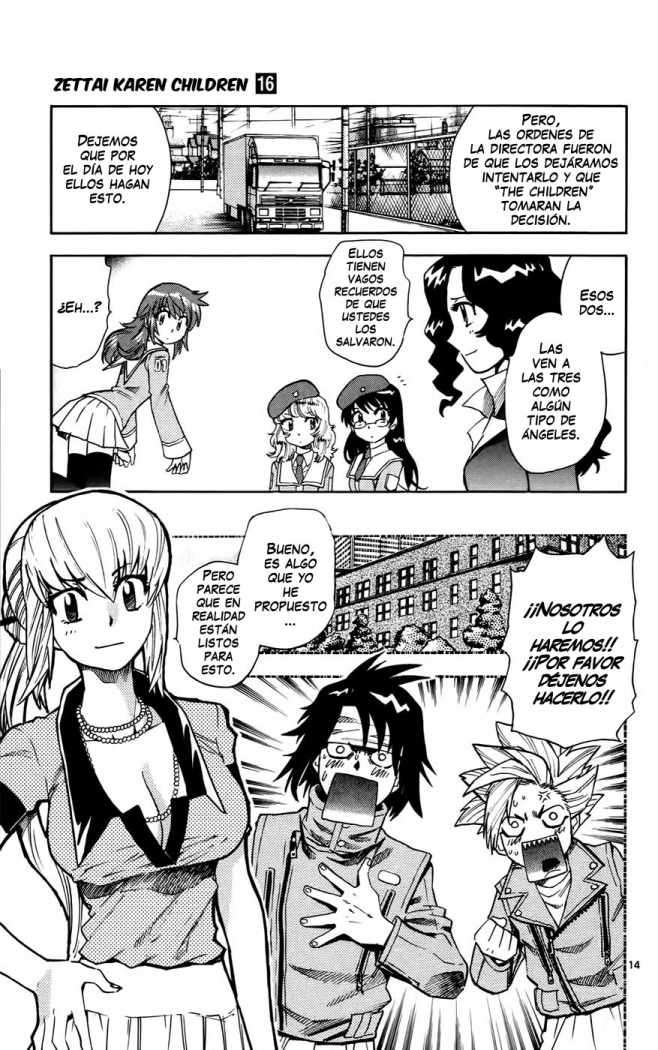 Zettai Karen Children Capitulo 148 página 16