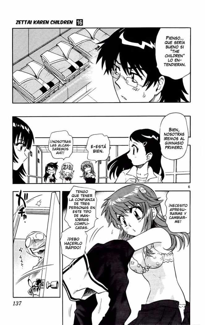 Zettai Karen Children Capitulo 149 página 8