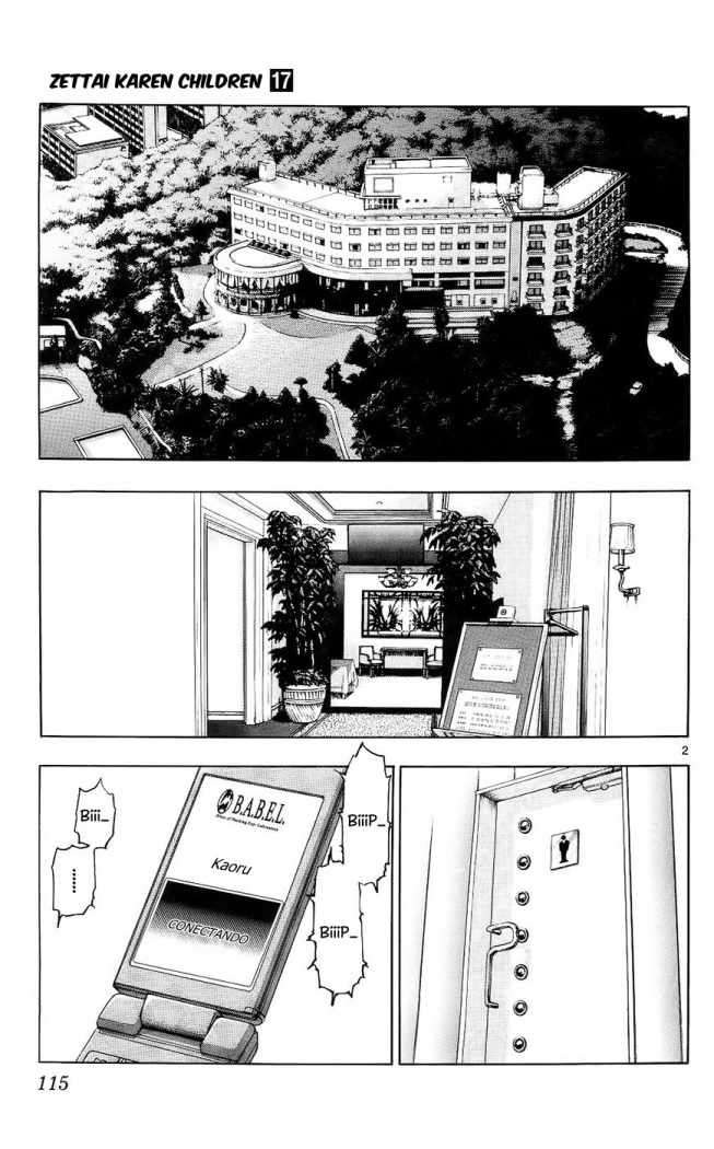 Zettai Karen Children Capitulo 158 página 4